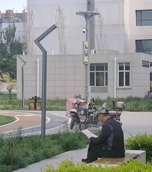 了字形路燈，鋁型材路燈